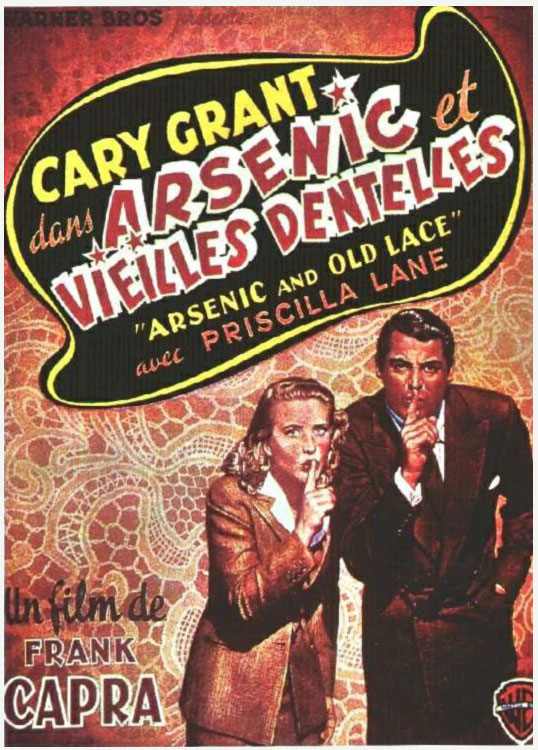 affiche du film Arsenic et vieilles dentelles (Arsenic and Old Lace)