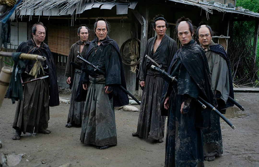 Arata Furuta, Tsuyoshi Ihara, Yûma Ishigaki, Seiji Rokkaku, Sôsuke Takaoka, Kôji Yakusho dans 13 assassins