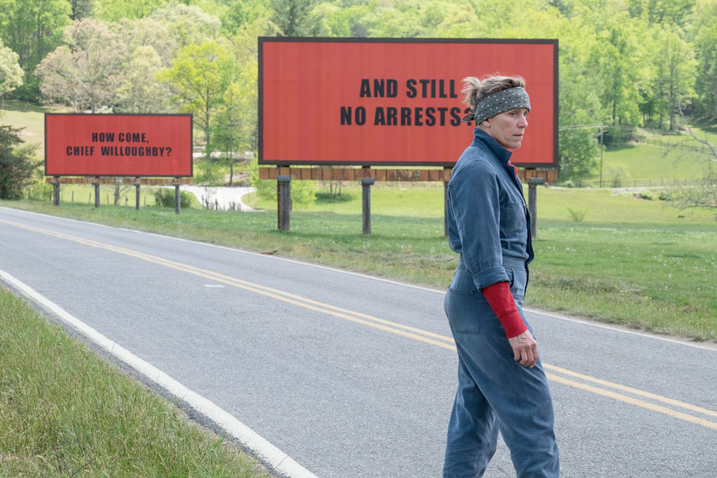 Frances McDormand dans 3 Billboards