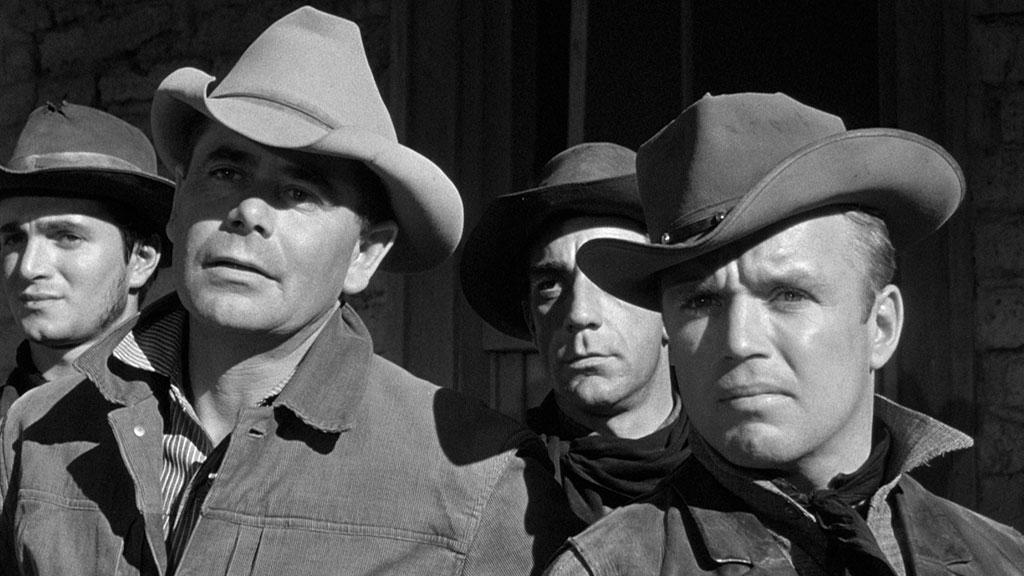 Glenn Ford, Richard Jaeckel dans 3h10 pour Yuma