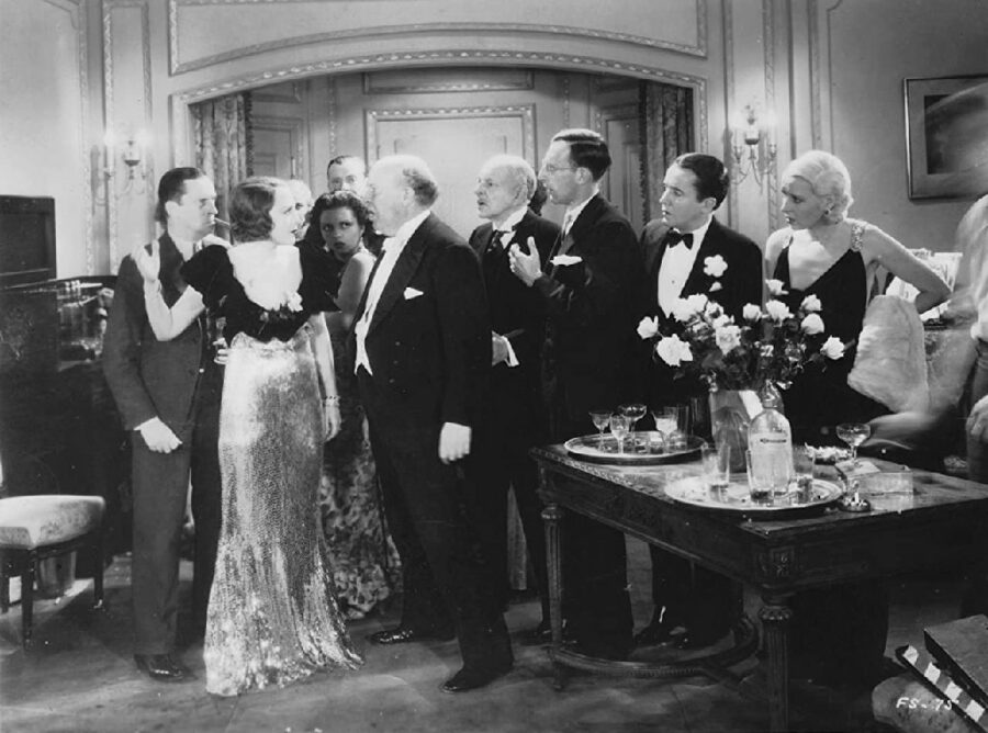 Afficher l'image George Brent, Bebe Daniels, Gertrude Keeler, Guy Kibbee, Charles Lane, Robert McWade, Ned Sparks, Marie Arbuckle