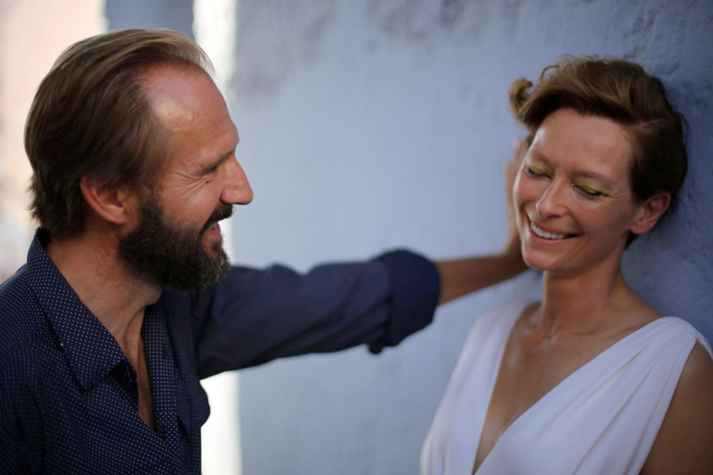 Tilda Swinton, Ralph Fiennes dans A bigger splash