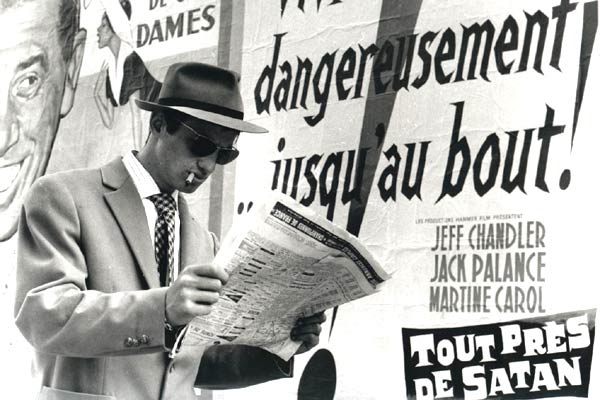 Jean-Paul Belmondo dans A bout de souffle