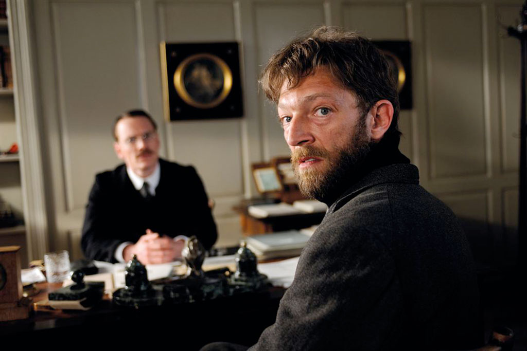 Vincent Cassel, Michael Fassbender dans A dangerous method