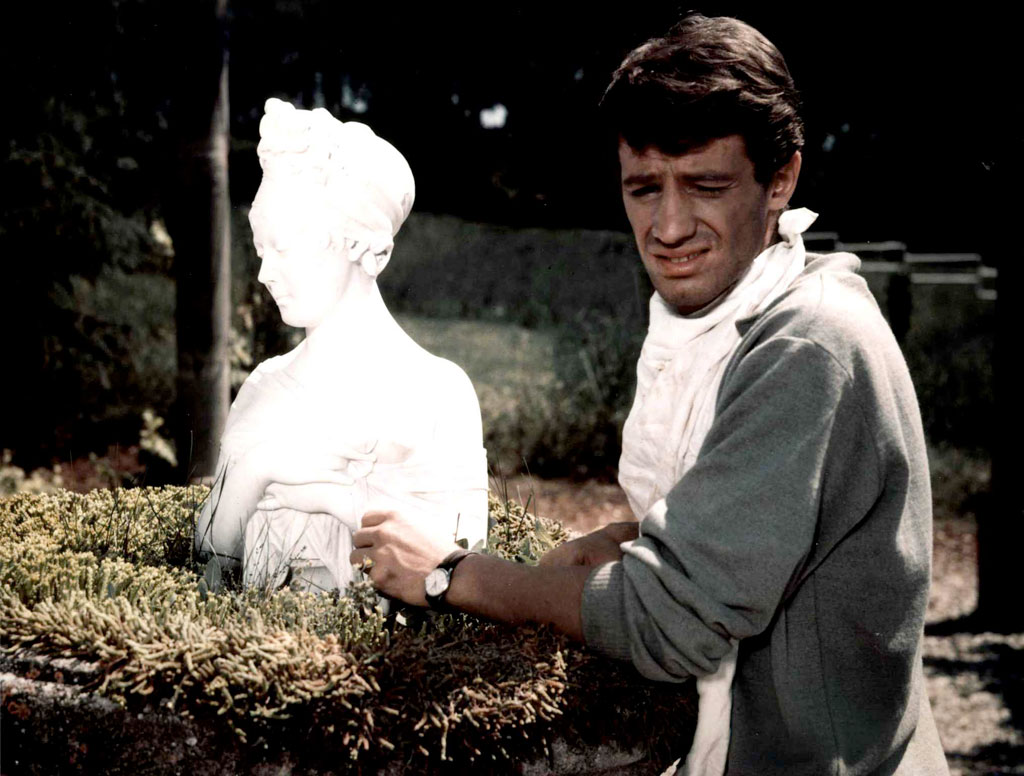 Jean-Paul Belmondo dans A double tour