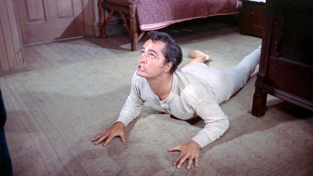 John Derek  dans A l'ombre des potences