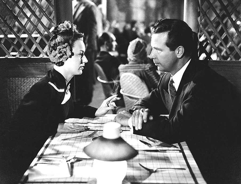 Dick Powell, Anne Shirley dans Adieu ma belle