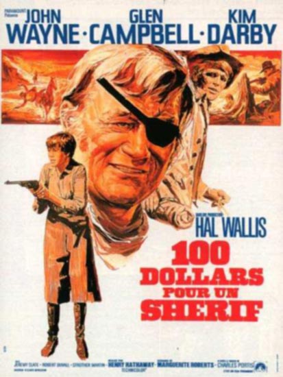 affiche du film 100 dollars pour un shérif (True Grit)