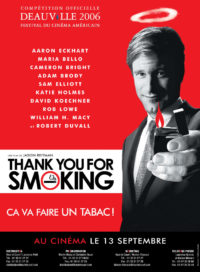 Thank you for smoking