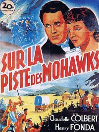 affiche du film Sur la piste des Mohawks