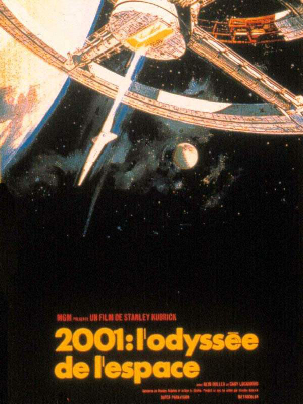 affiche du film 2001 : l’odyssée de l’espace
