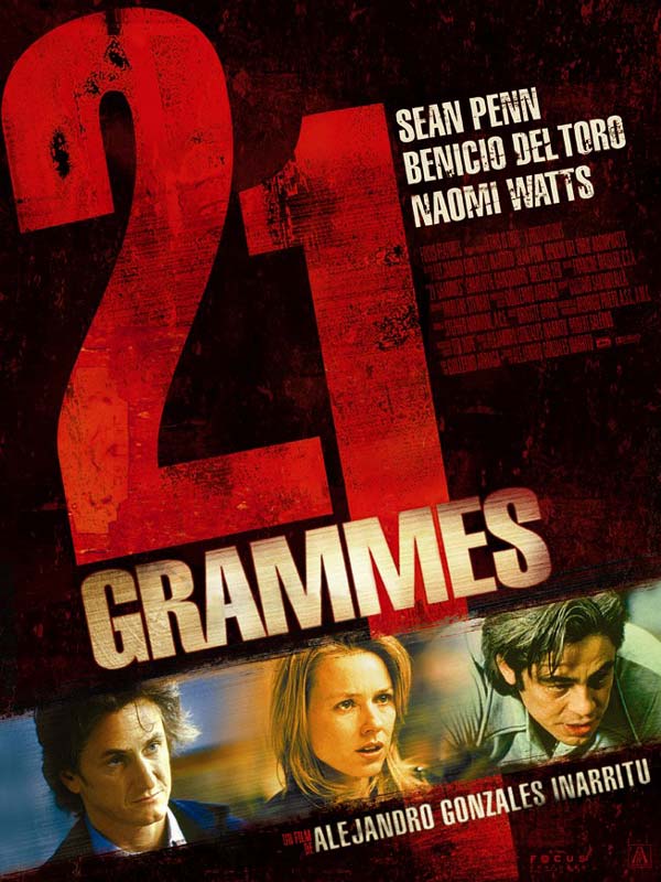 affiche du film 21 grammes (21 grams)