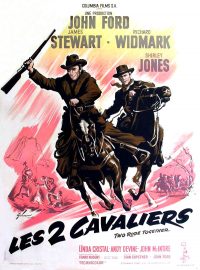 affiche du film Les deux cavaliers (Two Rode Together)
