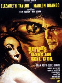 affiche du film Reflets dans un oeil d’or