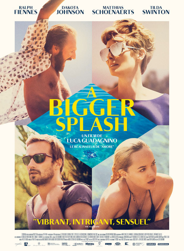 affiche du film A Bigger splash