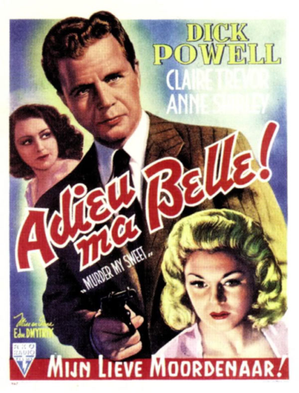 affiche du film Adieu ma belle