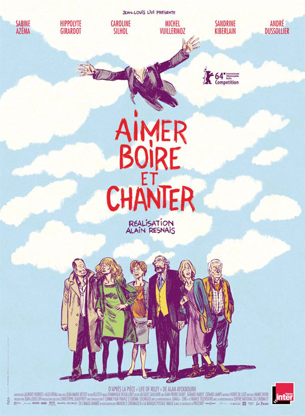 affiche du film Aimer, boire et chanter