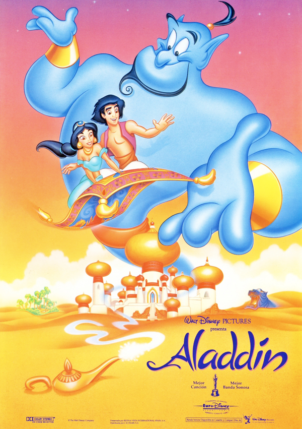 affiche du film Aladdin