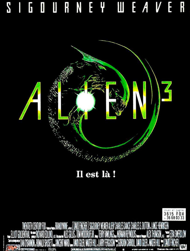 affiche du film Alien 3