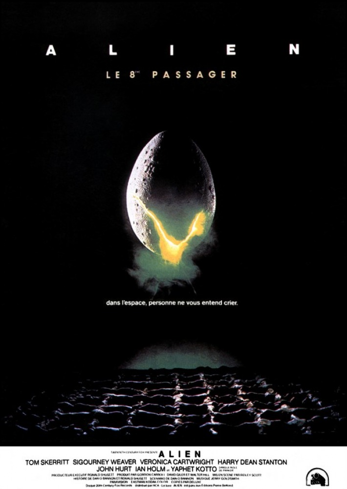 affiche du film Alien, le huitième passager