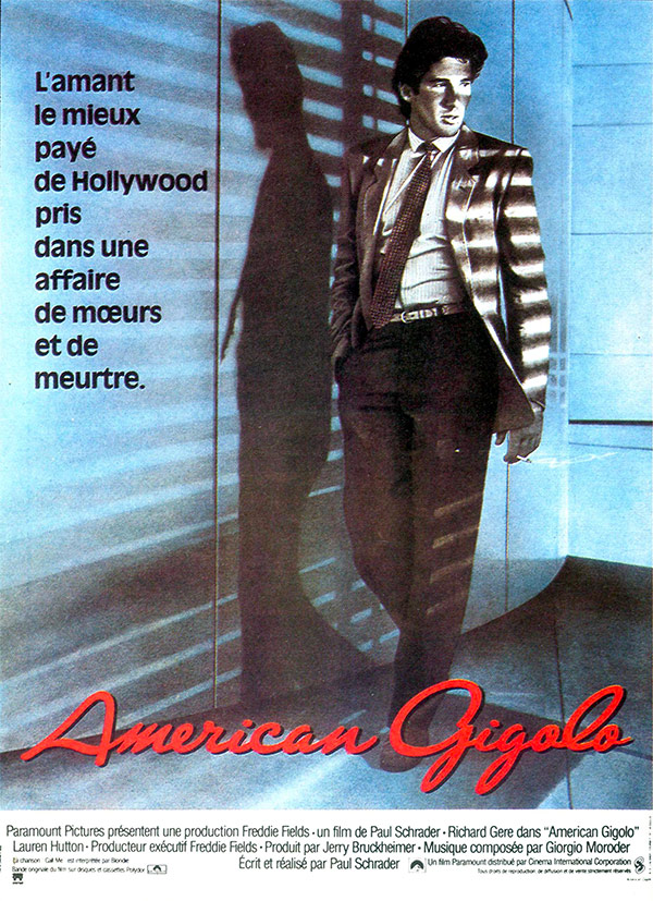 affiche du film American Gigolo