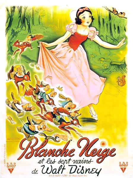 affiche du film Blanche-Neige et les sept nains