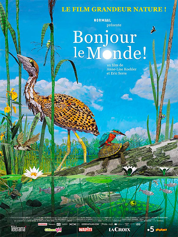 affiche du film Bonjour le monde !