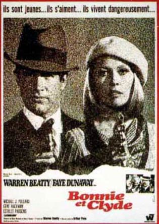 affiche du film Bonnie and Clyde