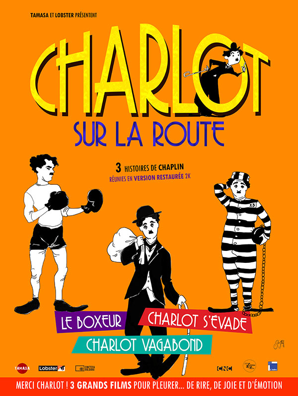 Charlot sur la route