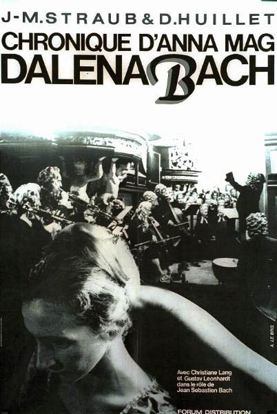 affiche du film Chronique d’Anna Magdalena Bach (Chronik der Anna Magdalena Bach)