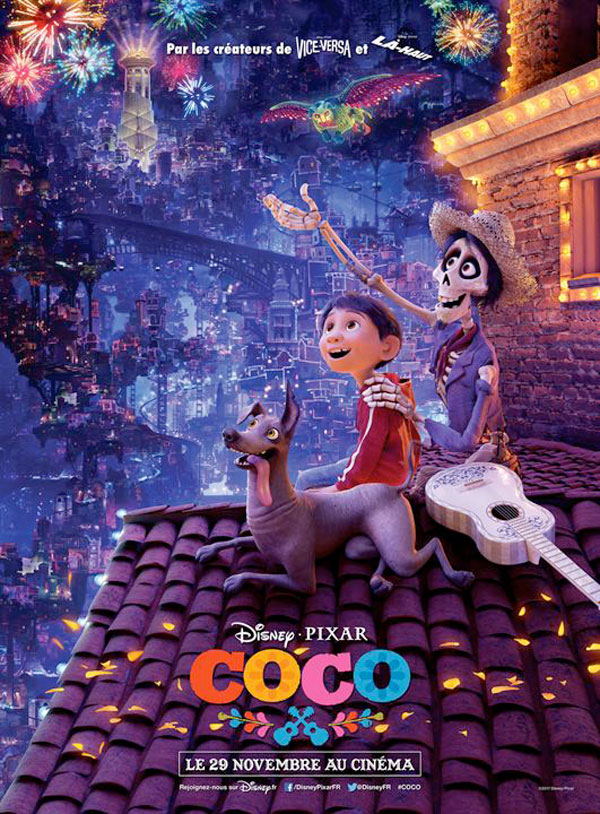affiche du film Coco Disney Pixar