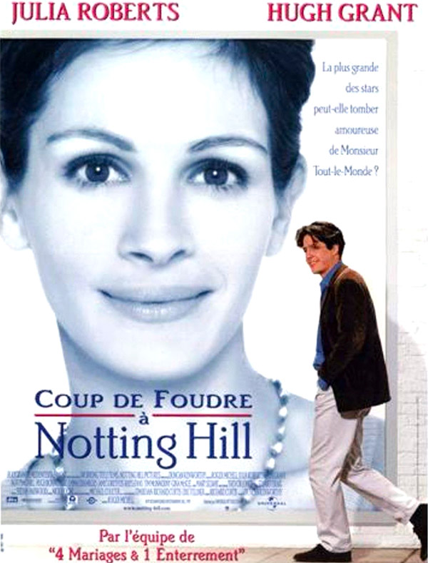 affiche du film Coup de foudre à Notting Hill