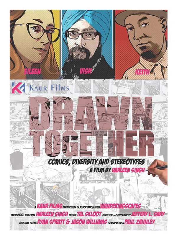 affiche du film Drawn Together: Comics, Diversity And Stereotypes