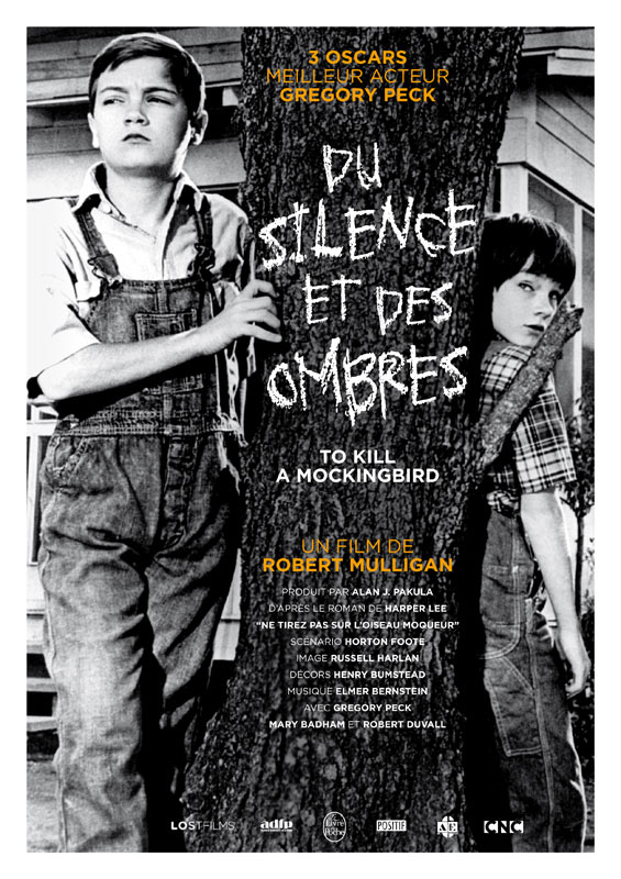affiche du film Du silence et des ombres (To Kill a Mockingbird)