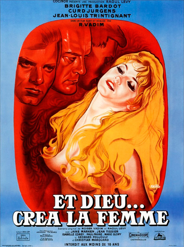 affiche du film Et Dieu créa la femme