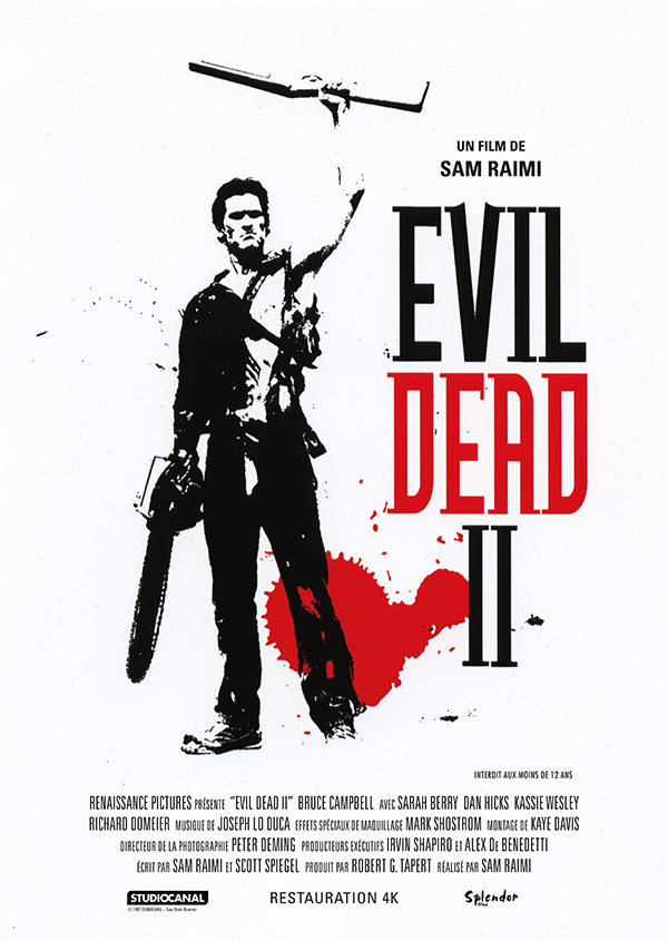 affiche du film Evil Dead 2