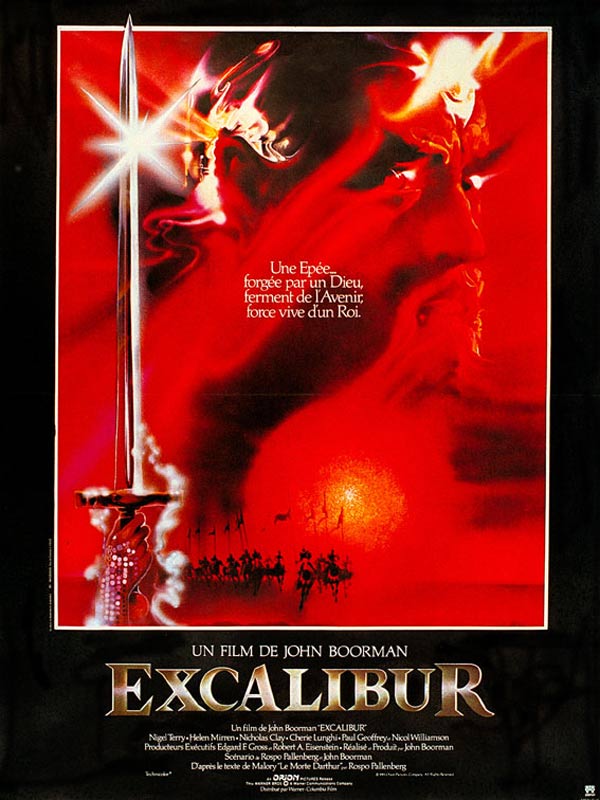 affiche du film Excalibur