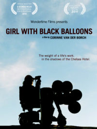 affiche du film Girl with Black Balloons