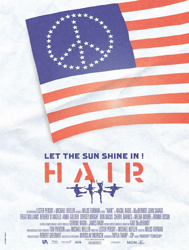 affiche du film Hair