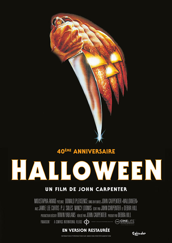 affiche du film Halloween, la nuit des masques