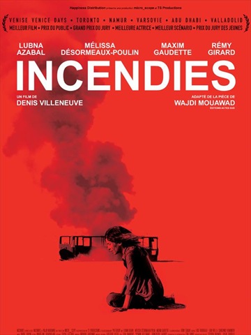 affiche du film Incendies