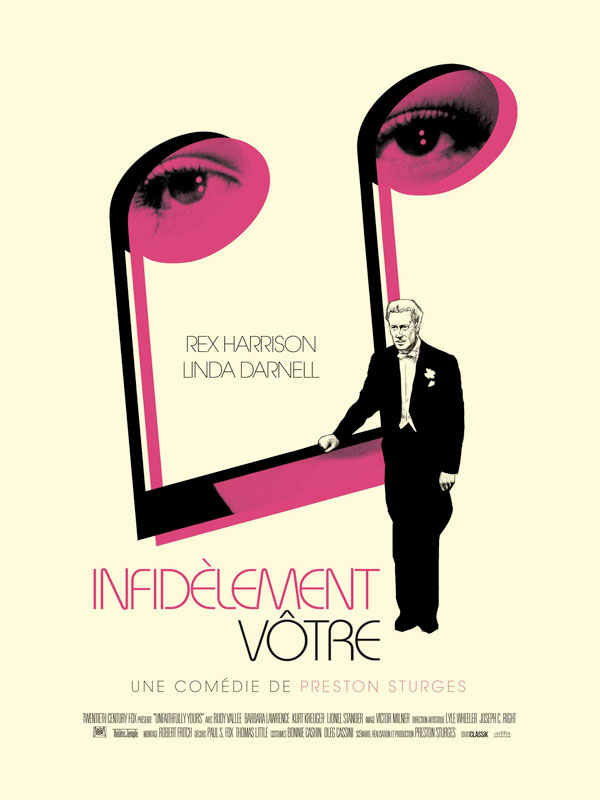 affiche du film Infidèlement votre