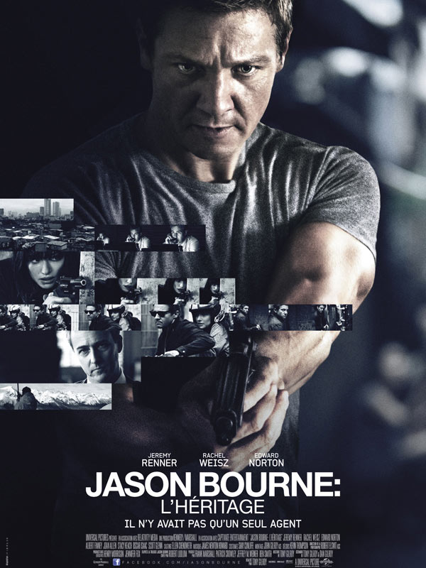 affiche du film Jason Bourne : l’héritage