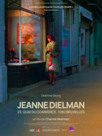 affiche du film Jeanne Dielman 23, quai du commerce, 1080 Bruxelles