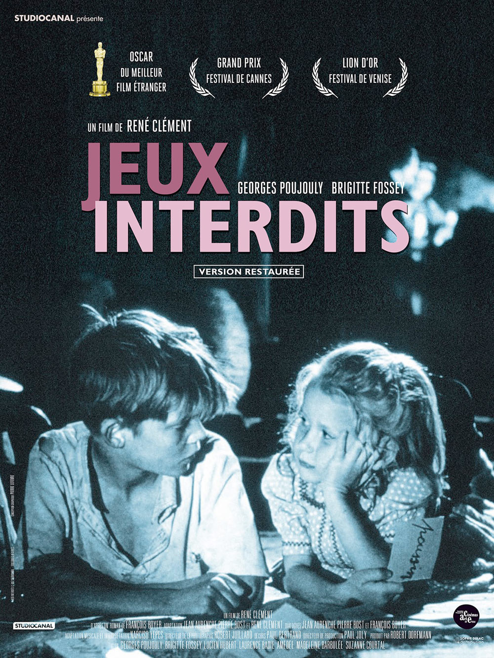 affiche du film Jeux interdits