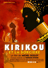 affiche du film Kirikou et la sorcière