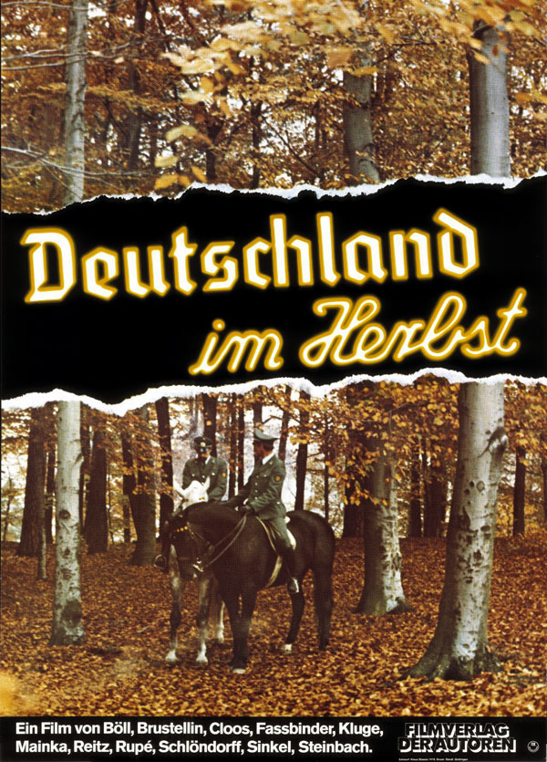 affiche du film L’Allemagne en automne