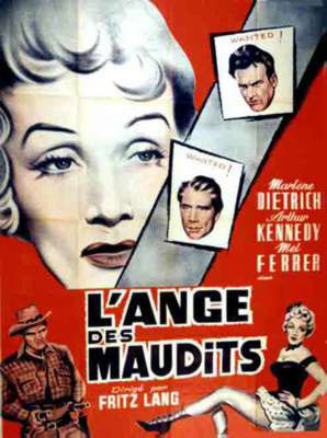 affiche du film L’Ange des maudits (Rancho notorious)