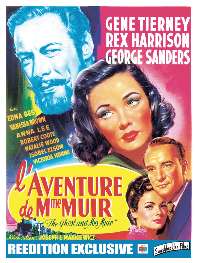 affiche du film L’Aventure de Mme Muir