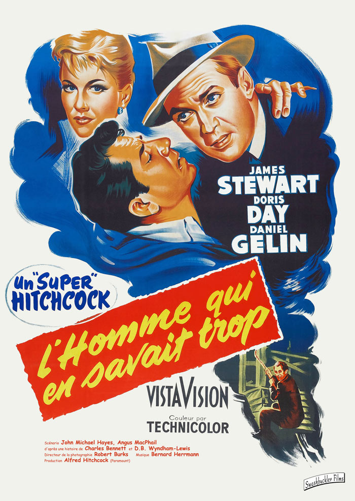 affiche du film L’Homme qui en savait trop